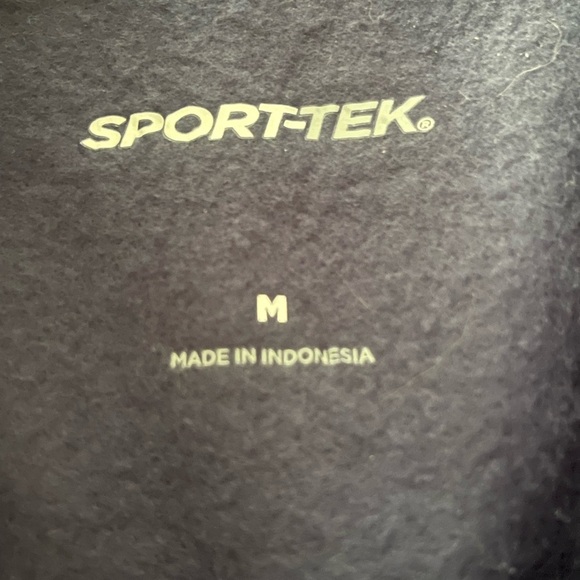 🛳️⚓️NEW Men's Medium Navy Quarter-Zip Sweatshirt Thousand Islands Uncle Sam Tour - Picture 5 of 5